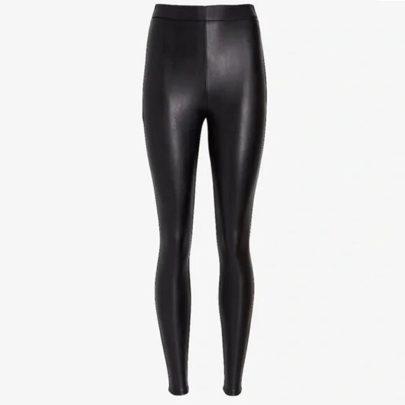 Express Faux Leather Ankle Leggings - Picture 6 of 13